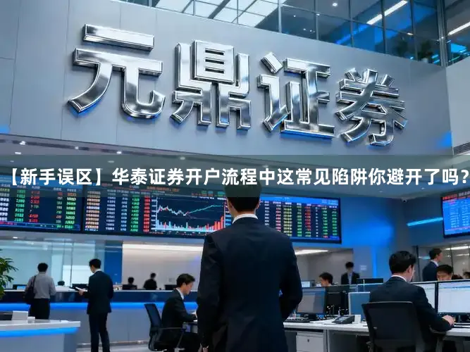 【新手误区】华泰证券开户流程中这常见陷阱你避开了吗？