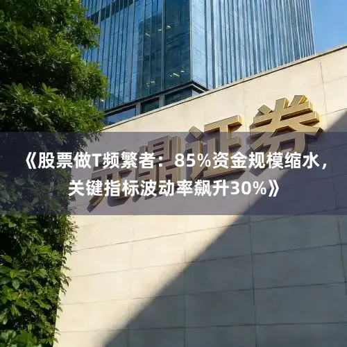 《股票做T频繁者：85%资金规模缩水，关键指标波动率飙升30%》