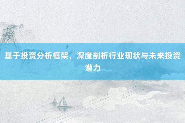 基于投资分析框架，深度剖析行业现状与未来投资潜力